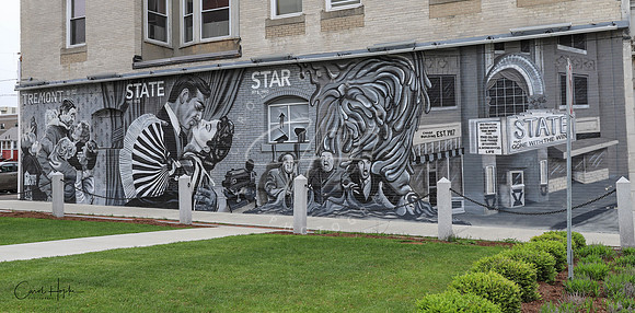 Nostalgia Mural by Positive Street Art - Nashua