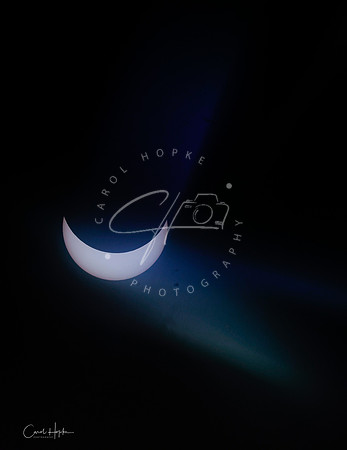 2024 Solar Eclipse - cracked filter 2