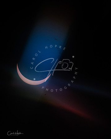 2024 Solar Eclipse - cracked filter 1